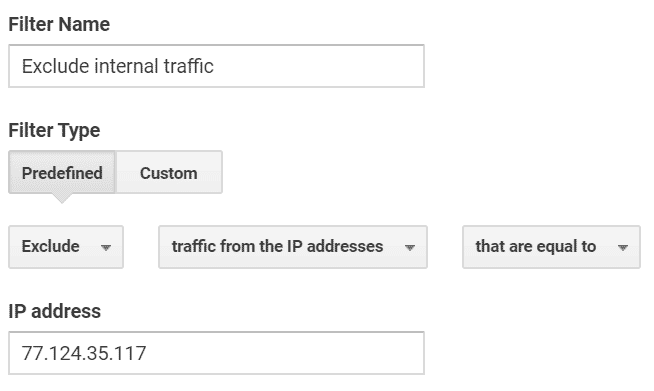 create a filter in google analytics for mac address