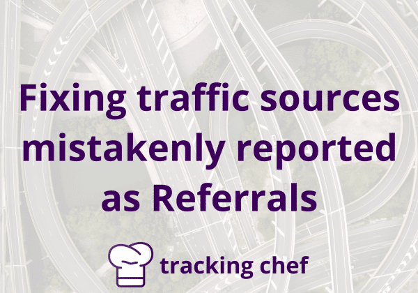 Fixing traffic sources mistakenly reported as referrals
